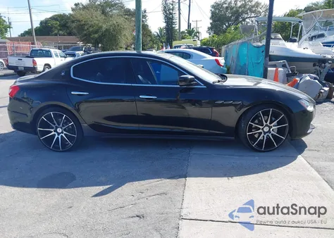 2016 Maserati Ghibli z USA, uszkodzony, nr VIN ZAM57XSA6G1175711